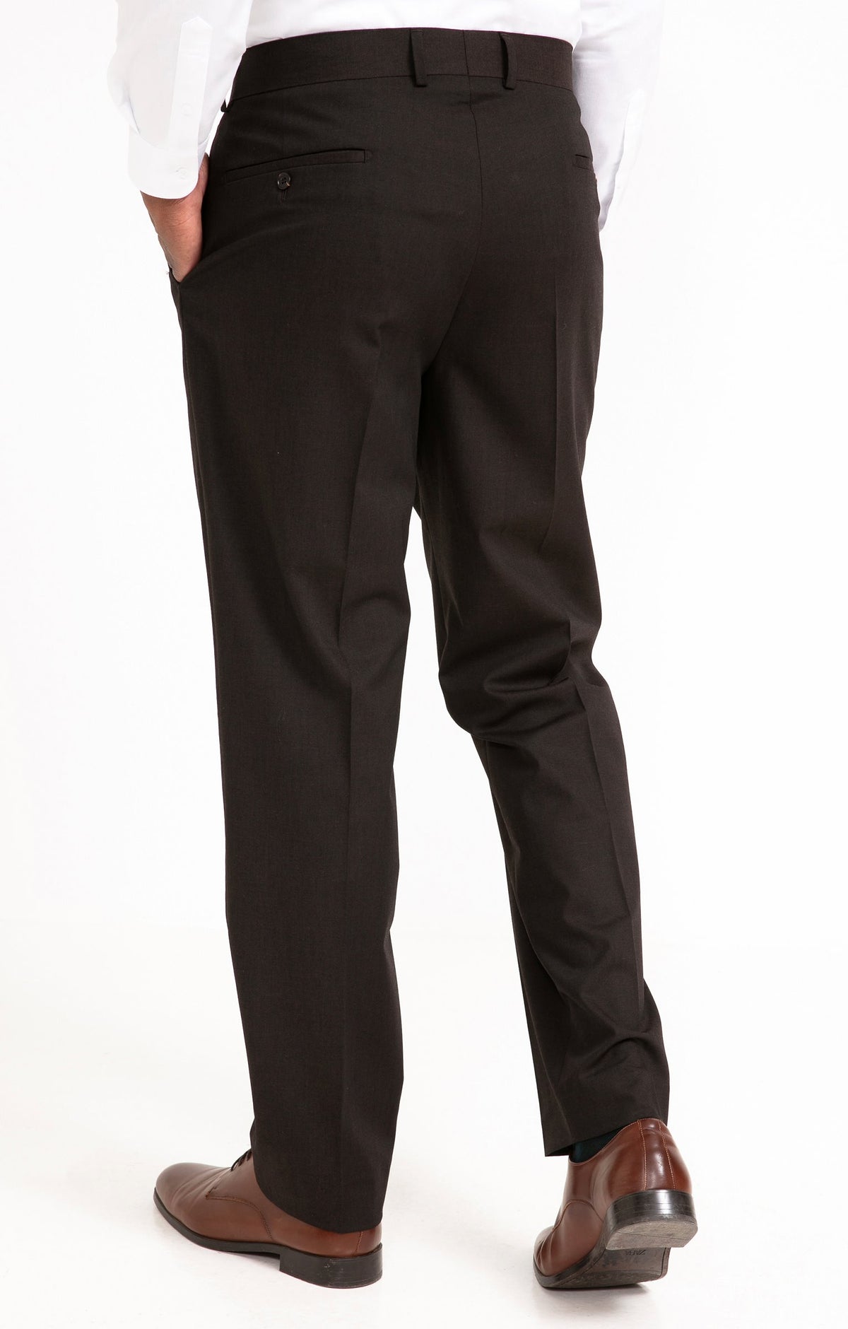 Pantalon de costume confort Brown - 2