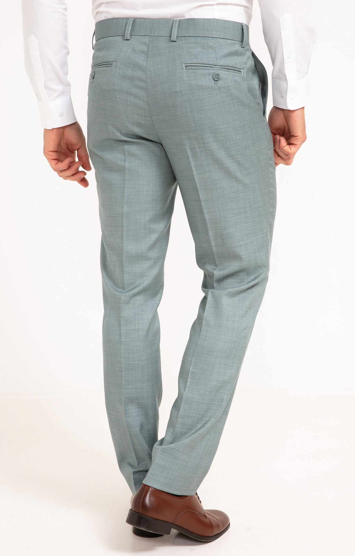 Pantalon de costume coupe ajustée Menta - 2
