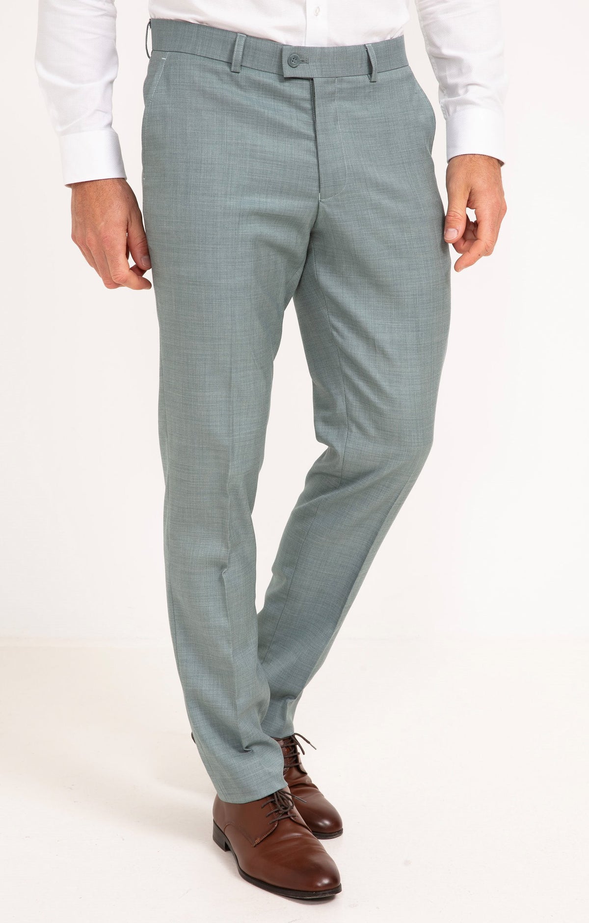 Pantalon de costume coupe ajustée Menta - 1