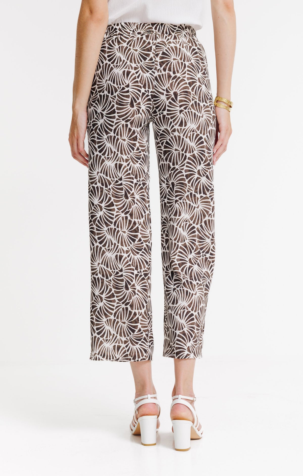 Pantalon fluide imprimé coupe jogging - 2