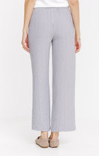 Pantalon fluide rayé coupe jogging - 6