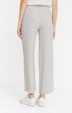 Pantalon fluide rayé coupe jogging - 2