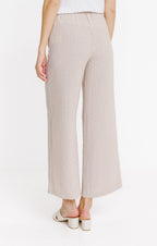Pantalon fluide rayé coupe jogging - 4