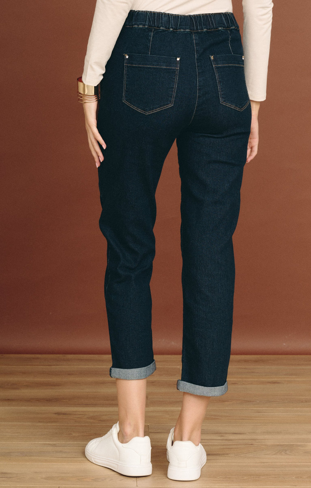 Pantalon jogging en jean brut - 2