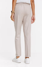 Pantalon maille faux uni coupe jogging - 2