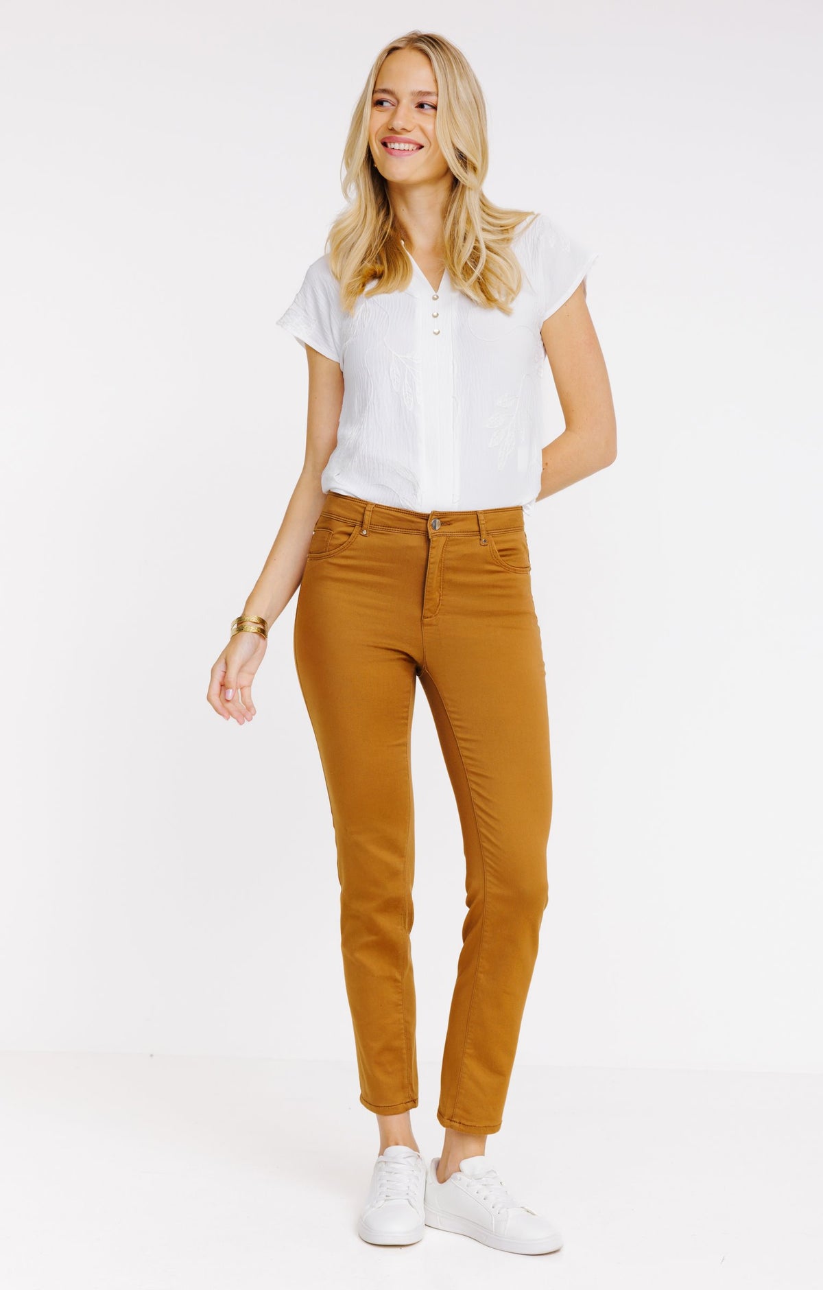 Pantalon stretch coupe slim - 3