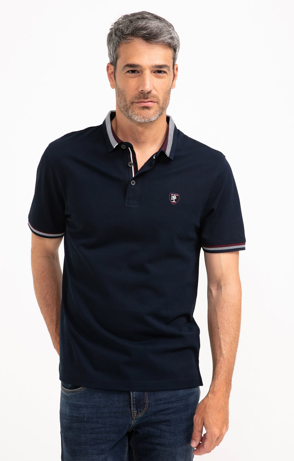 Polo manches courtes Big rib - 1