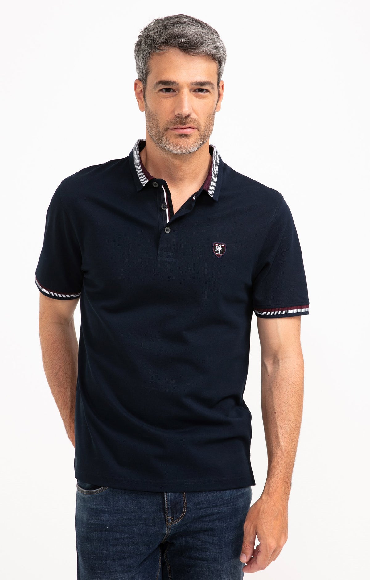 Polo manches courtes Big rib - 1