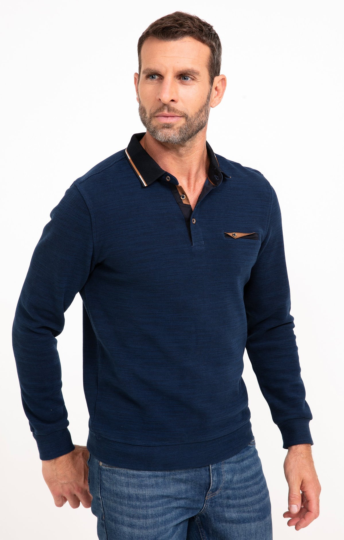 Polo manches longues Print - 3