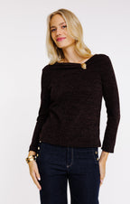 Pull col asymétrique - 1