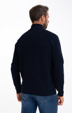 Pull col cheminée uni - 2