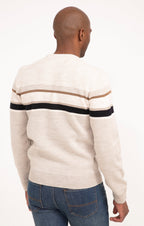 Pull col rond rayé Acacia - 2