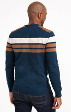 Pull col rond rayé Gazy - 2