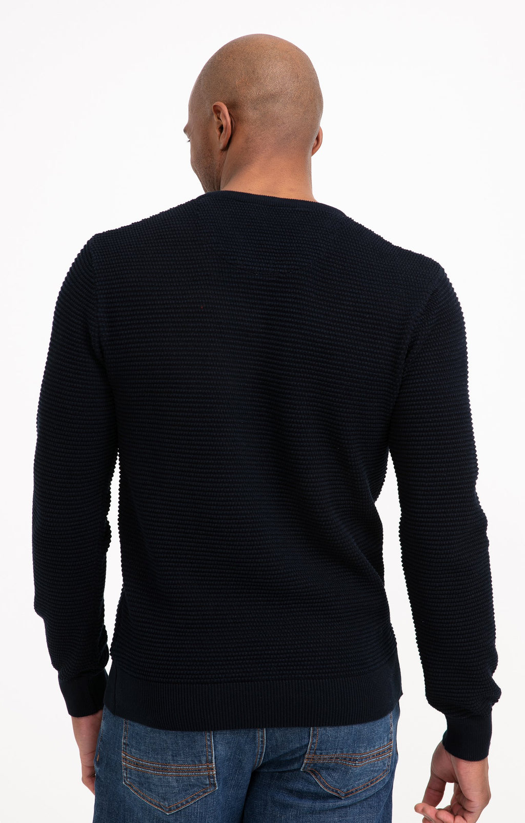 Pull col rond uni Nautic - 2