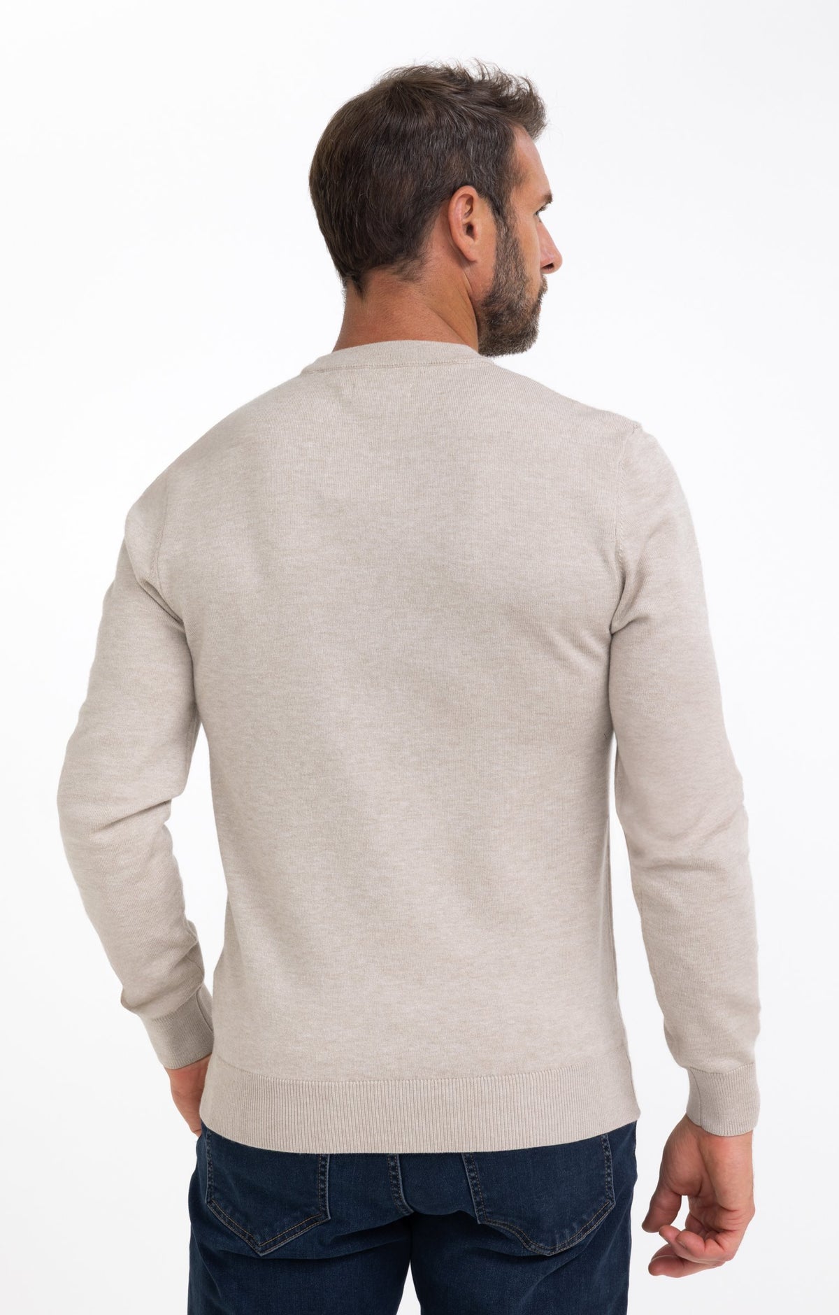 Pull col rond uni Rizzy - 2