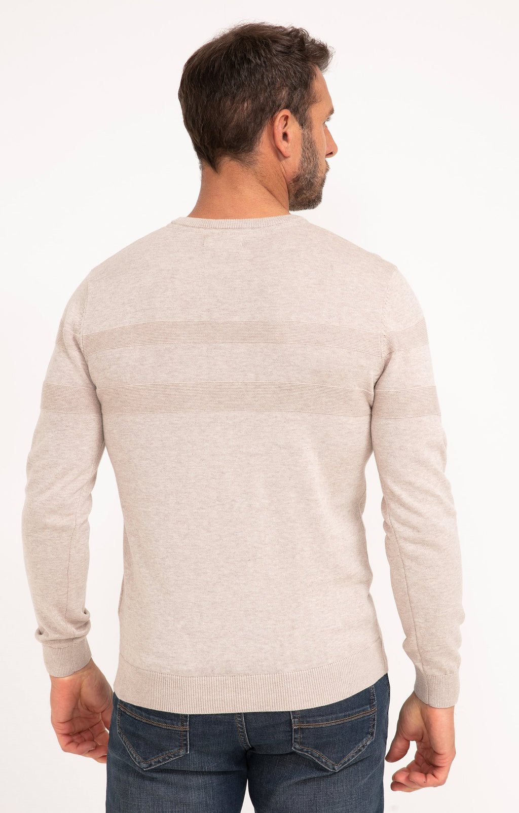 Pull col rond uni Sably - 2