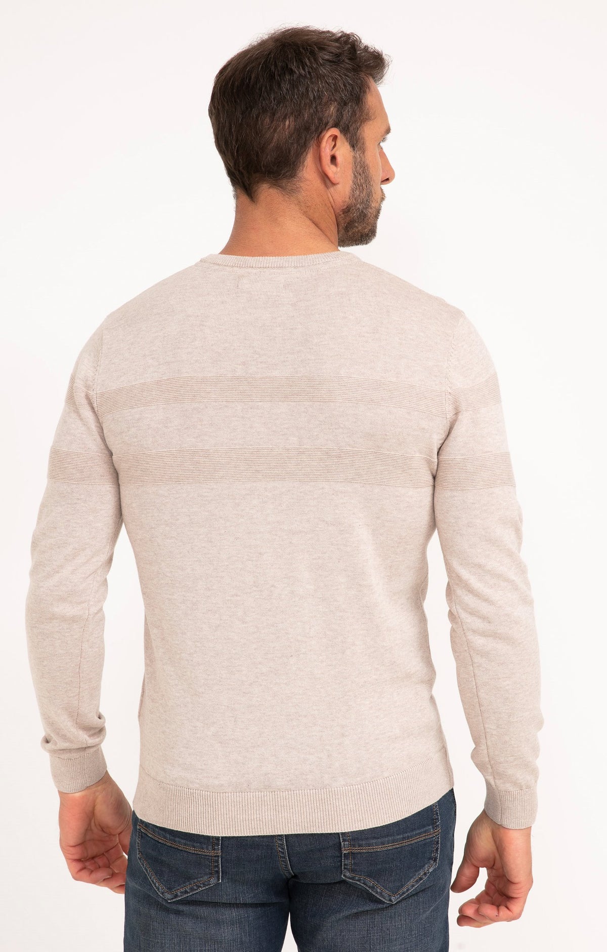 Pull col rond uni Sably - 2