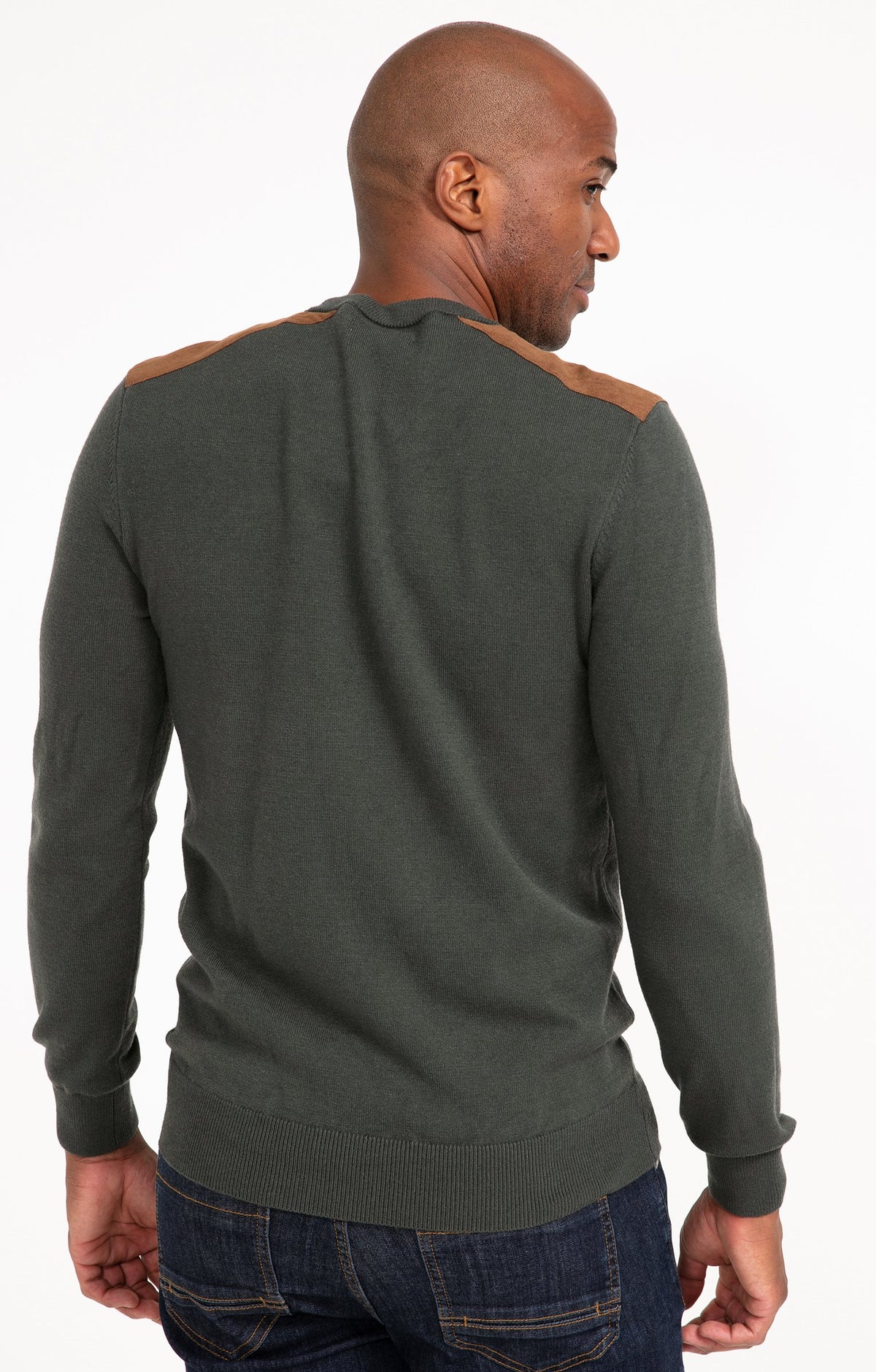 Pull col rond uni Sued - 2