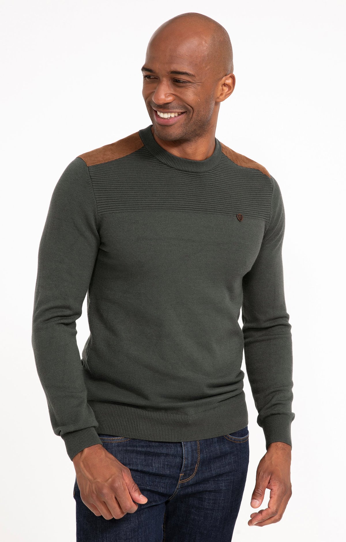 Pull col rond uni Sued - 1