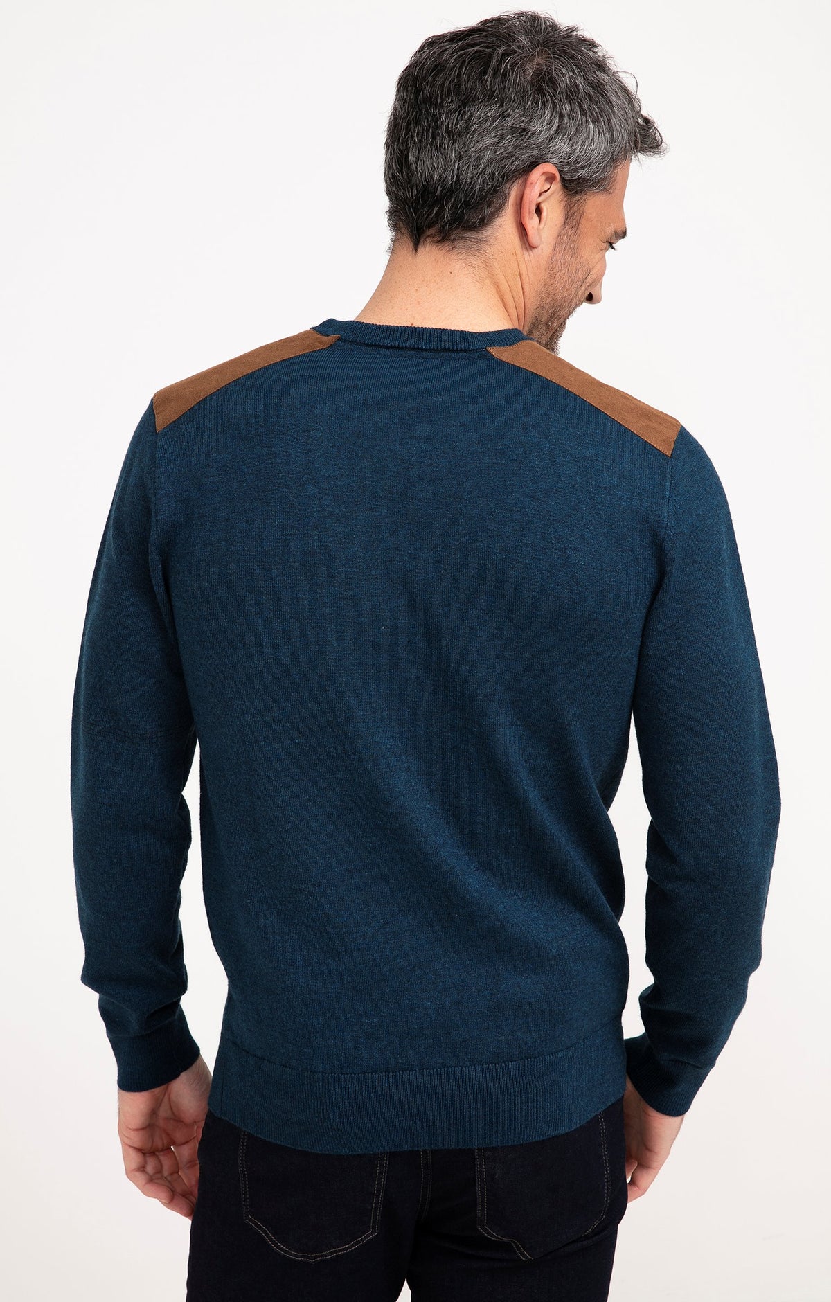 Pull col rond uni Sued - 4