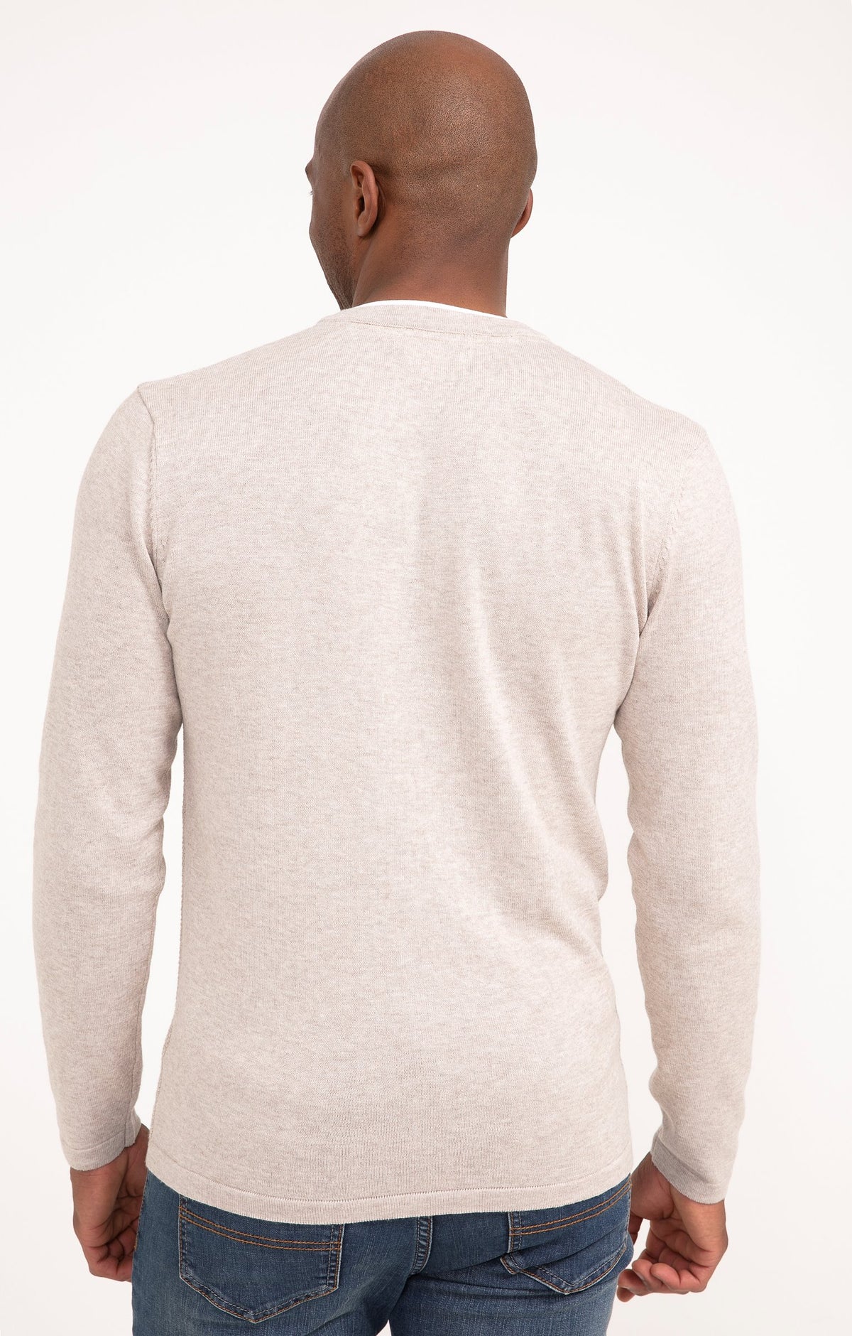 Pull col tunisien uni Jerti - 2