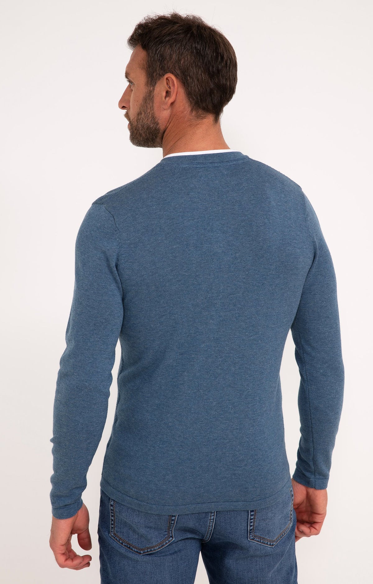 Pull col tunisien uni Jerti - 4