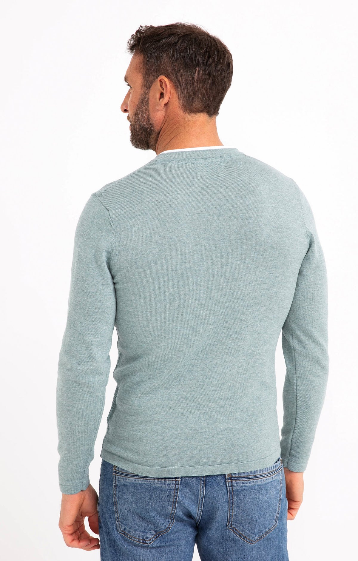 Pull col tunisien uni Jerti - 6