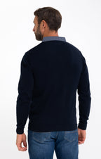 Pull col v chemise Bico - 2