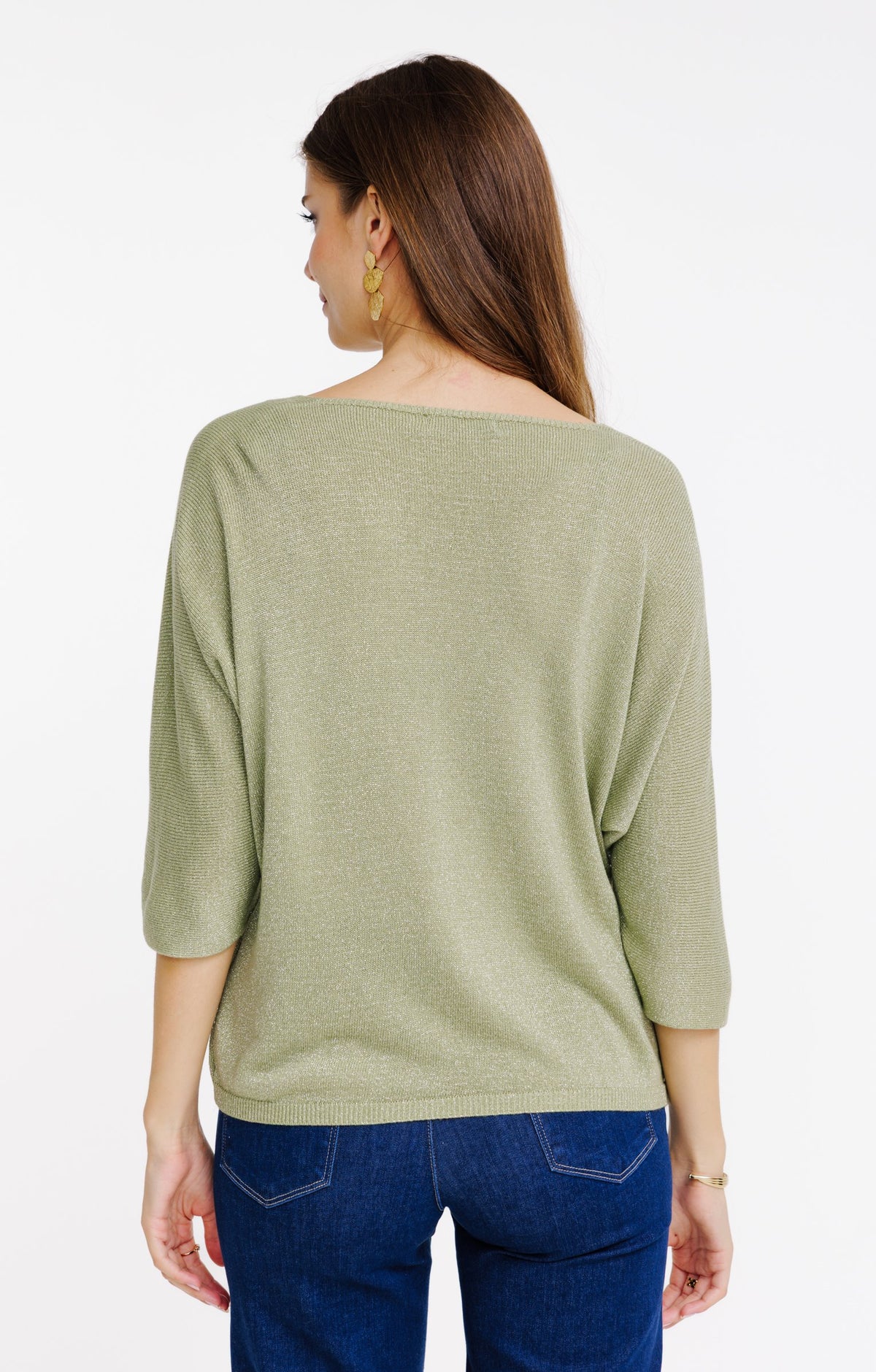 Pull maille brillante - 4