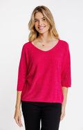 Pull maille brillante - 1