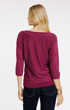 Pull maille fantaisie brillante - 4