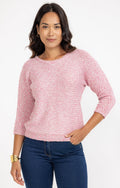 Pull matière fantaisie - 1