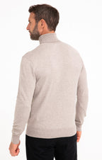 Pull uni col roulé - 2