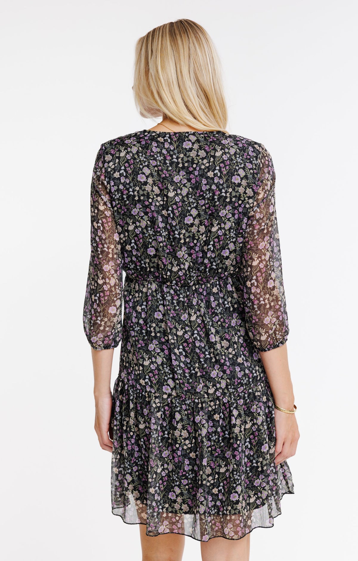 Robe cache-coeur imprimée - 2