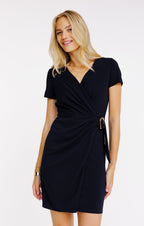 Robe cache-coeur unie - 1