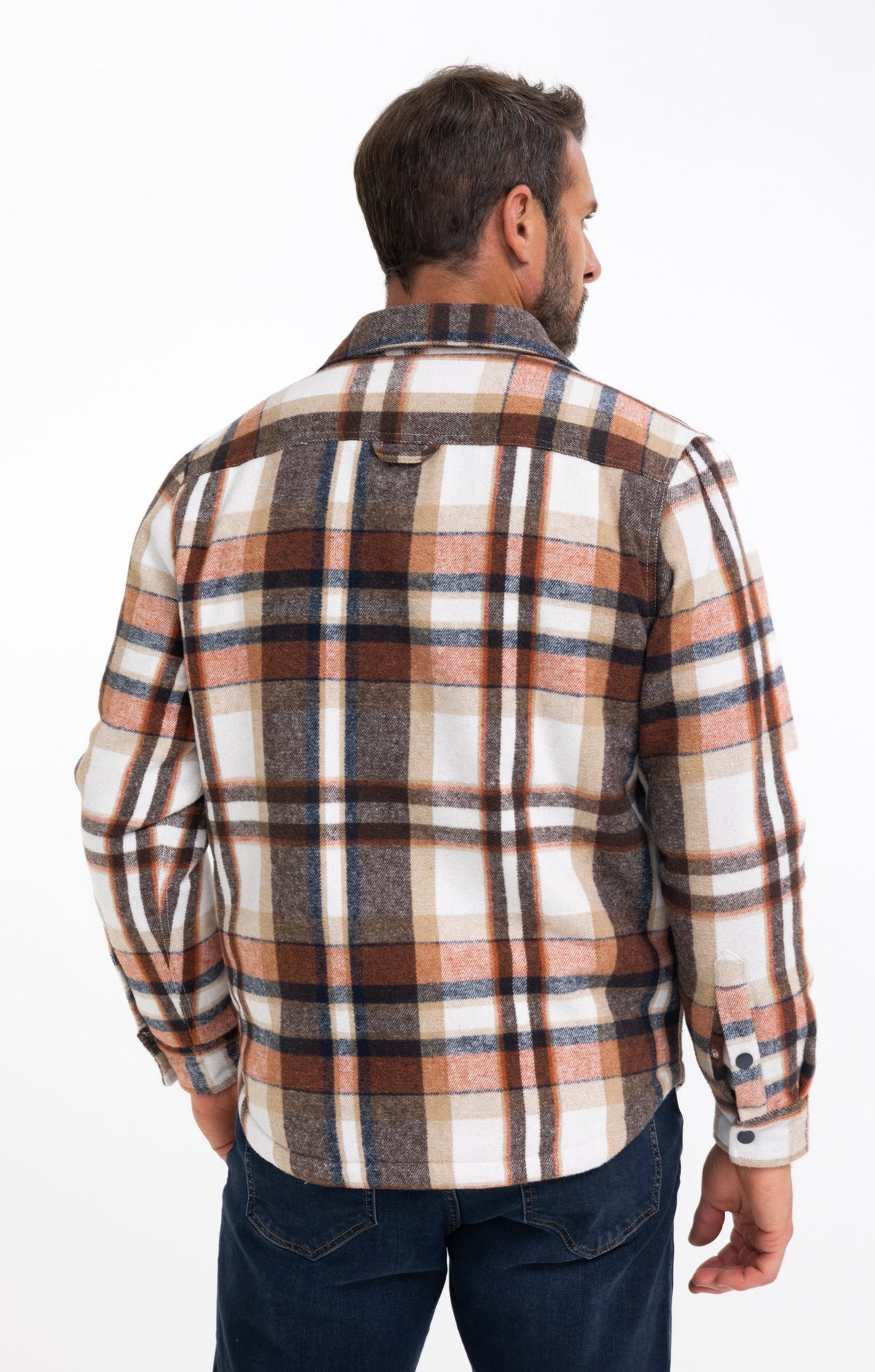 Surchemise manches longues Surch Orange - 2