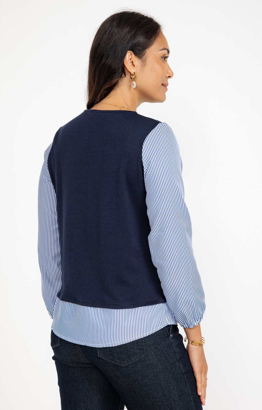 Tee-shirt 2-en-1 col rond - 2