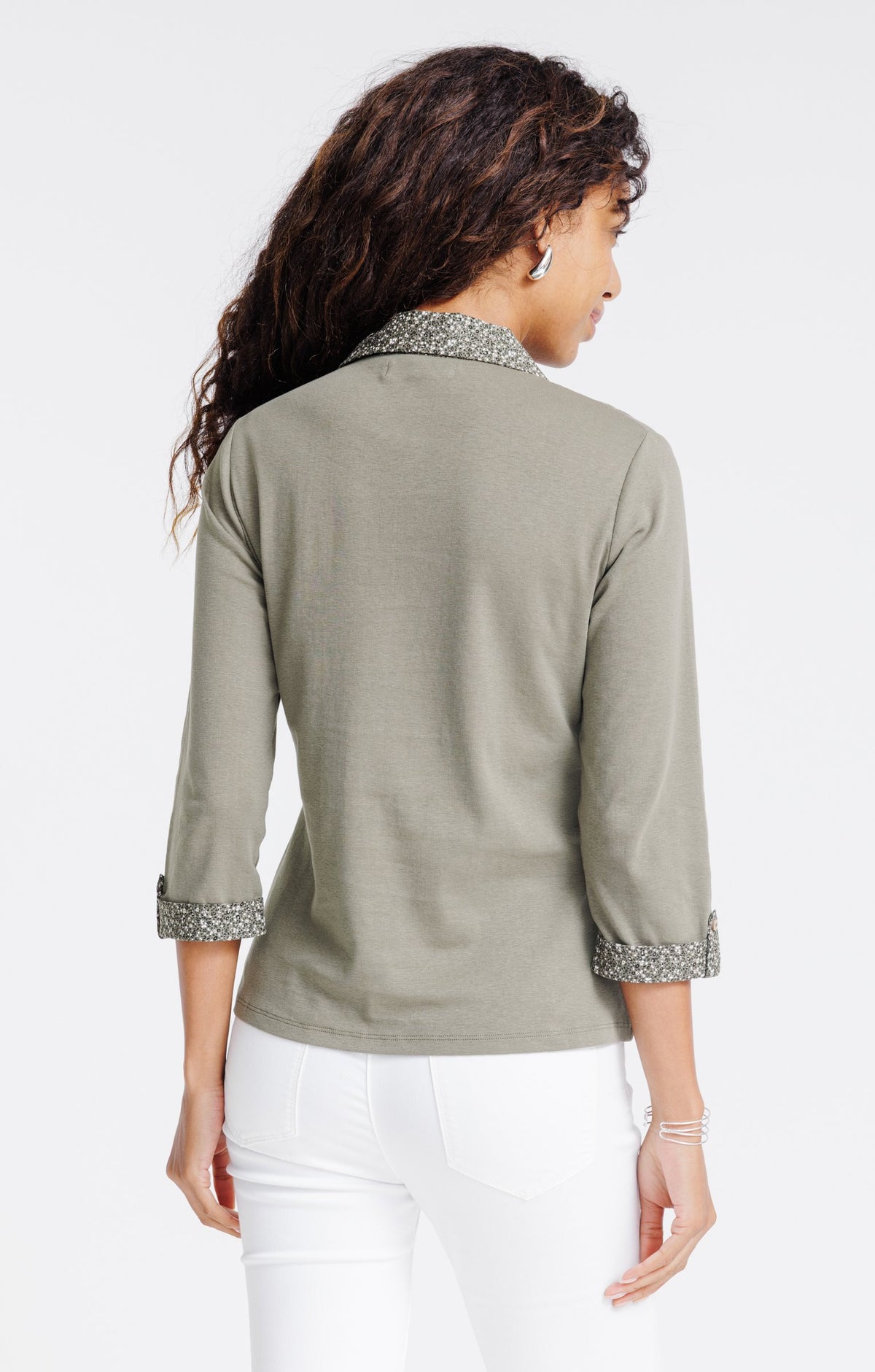 Tee-shirt 2-en-1 manches 3/4 - 2