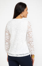Tee-shirt en dentelle douce - 2