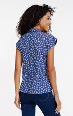 Tee-shirt imprimé col polo - 2
