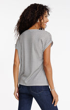 Tee-shirt imprimé col rond - 2