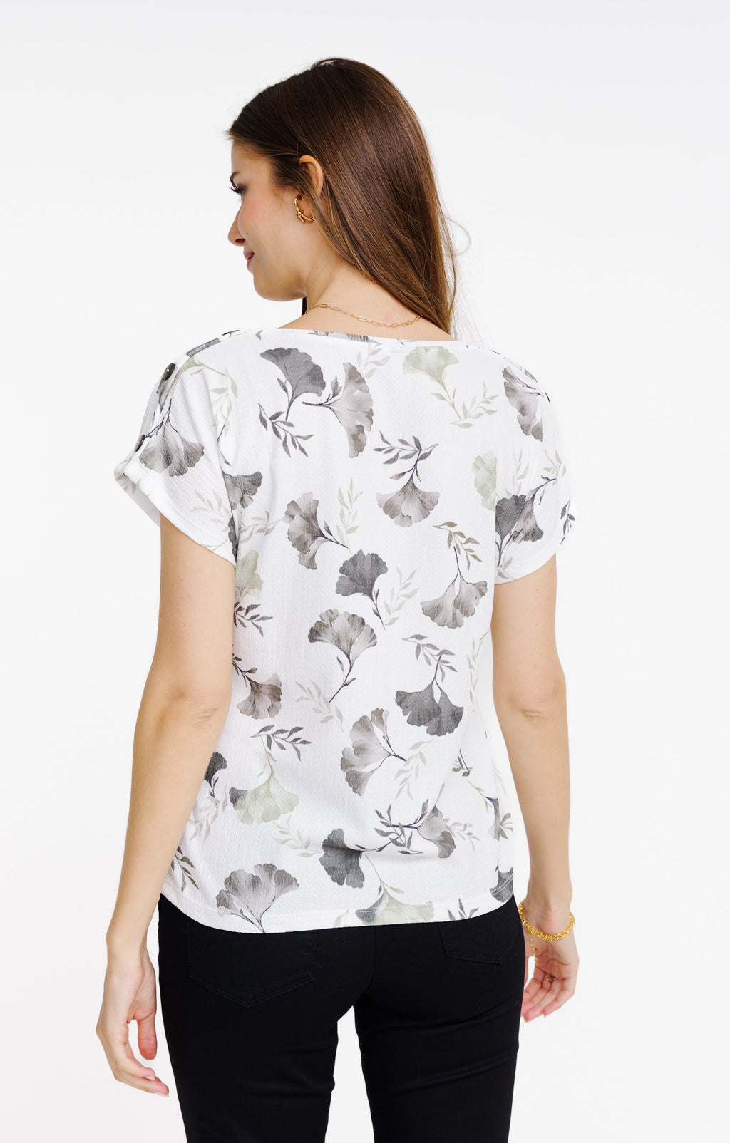 Tee-shirt imprimé col rond - 2
