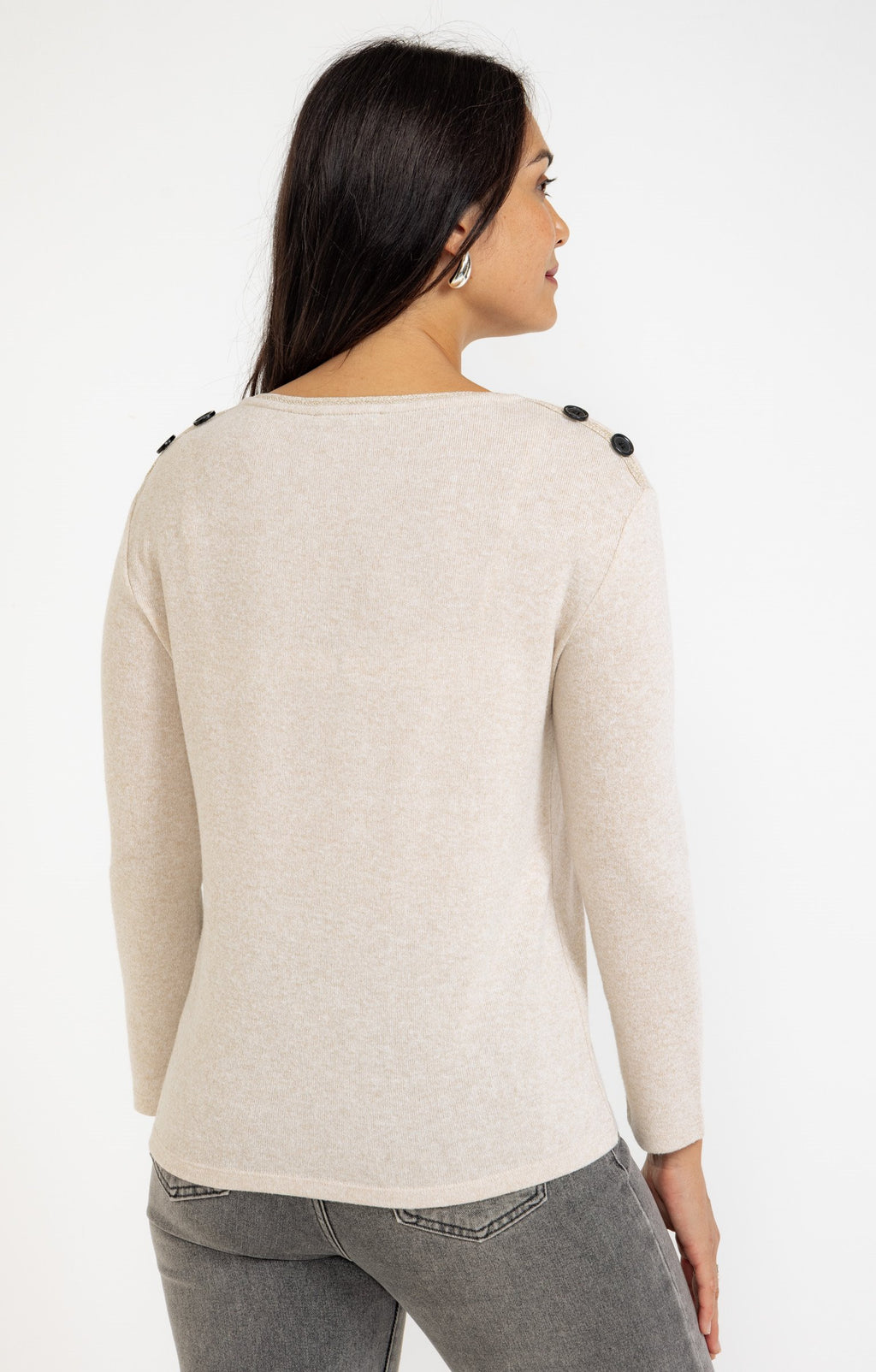 Tee-shirt imprimé placé et manches 3/4 - 2