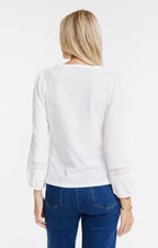 Tee-shirt uni manches longues - 4