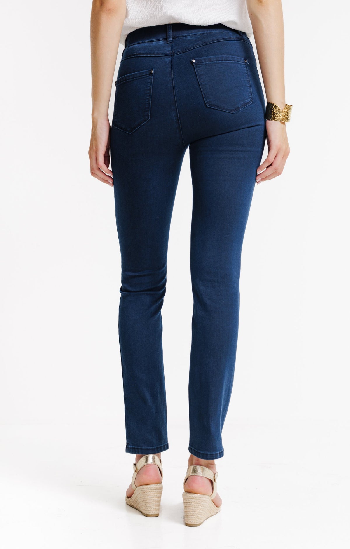 Tregging en jean surteint slim - 2