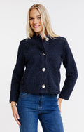 Veste boite en bouclette - 1