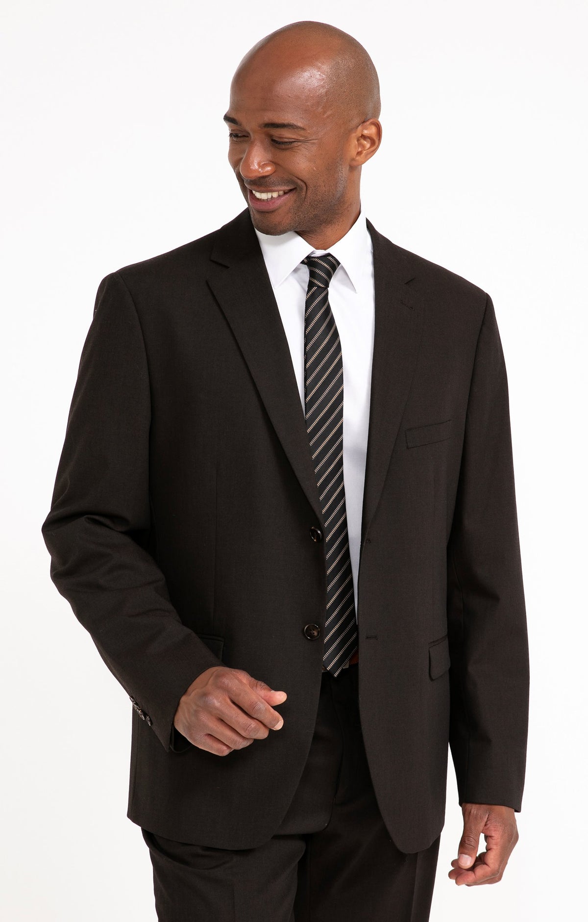 Veste de costume confort Brown - 1