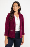 Veste en maille doublée - 1