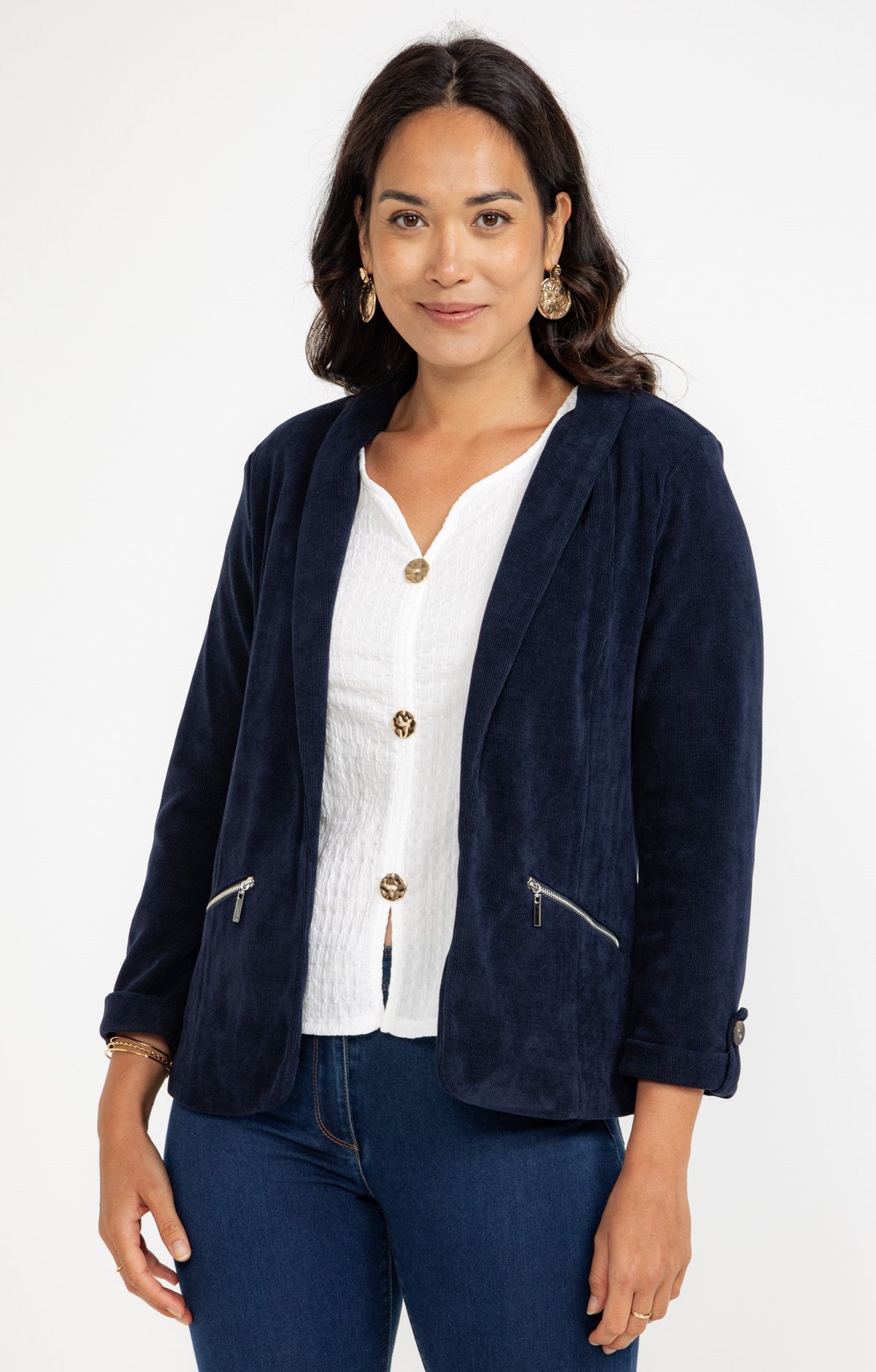 Veste en maille doublée - 3