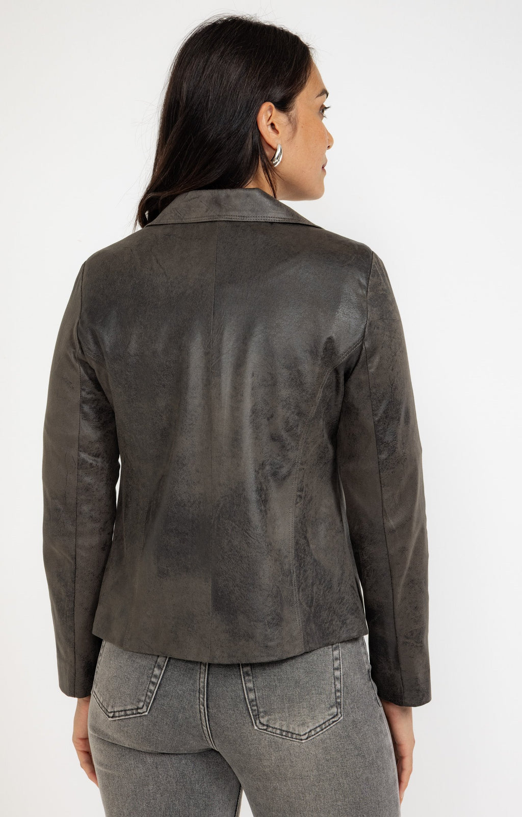 Veste biker zippée - 2